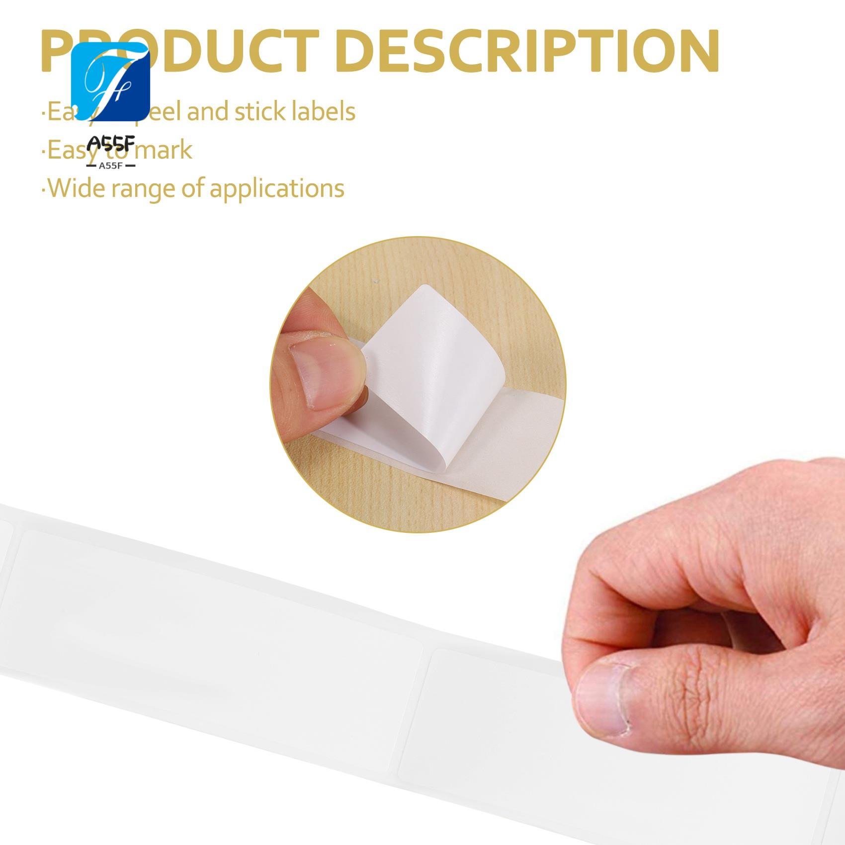 Food Storage Labels - A55F-Çıkarılabilir Dondurucu Etiketleri 1 X 3