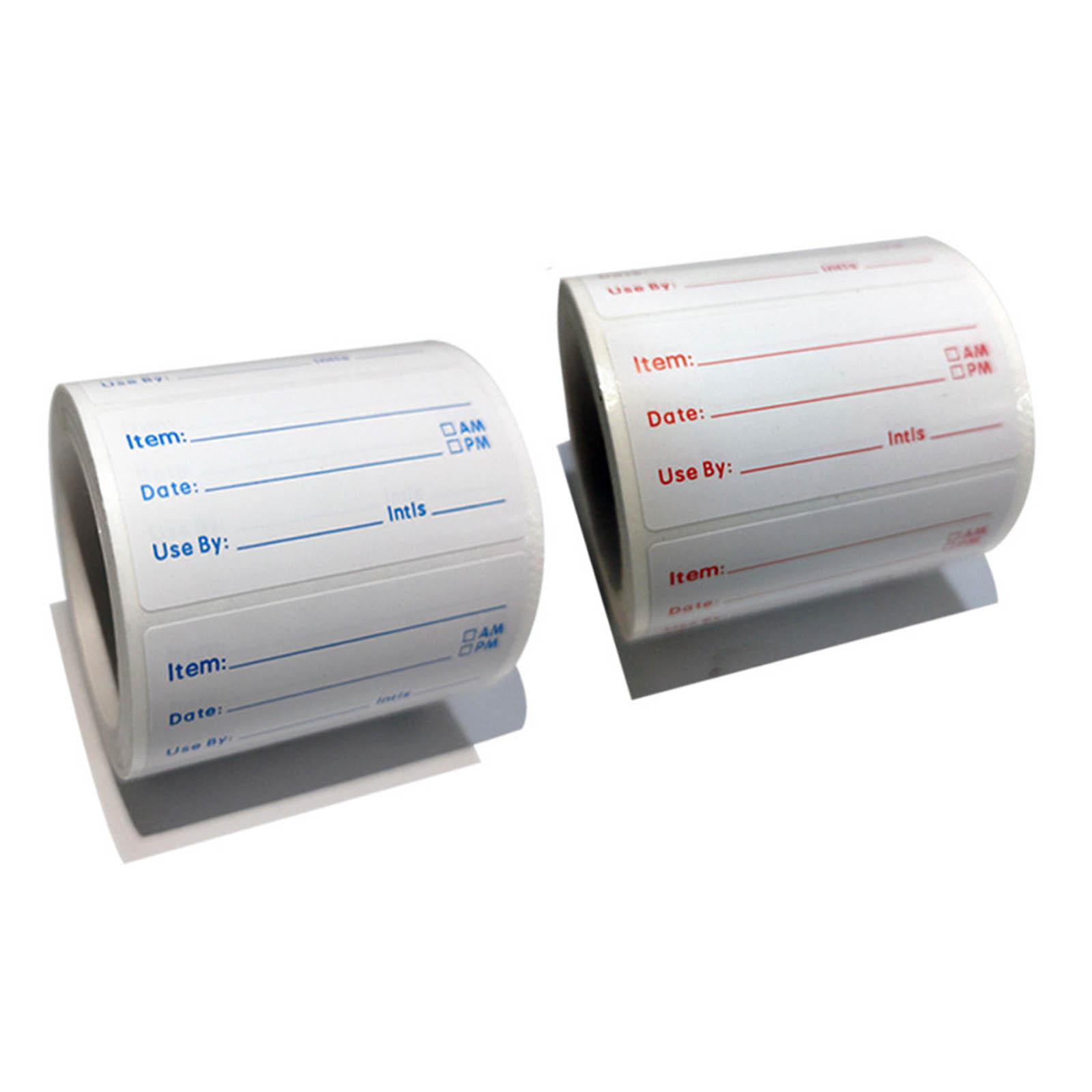 Food Storage Labels - Buzdolabı Dondurucu Gıda Etiketleri Tarih İşareti