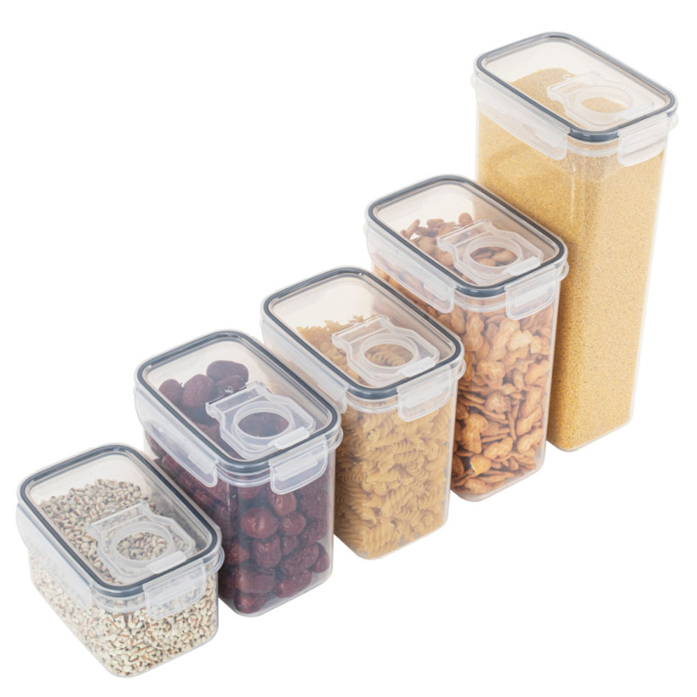 Food Storage Oven Safe - Mühürlü Plastik Gıda Saklama Kutusu Tahıl