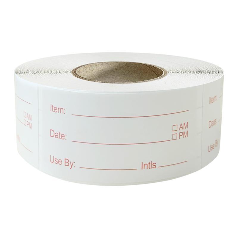 Food Storage Labels - 500 adet/rulo 5*2.5cm Mutfak Etiketi Buzdolabı