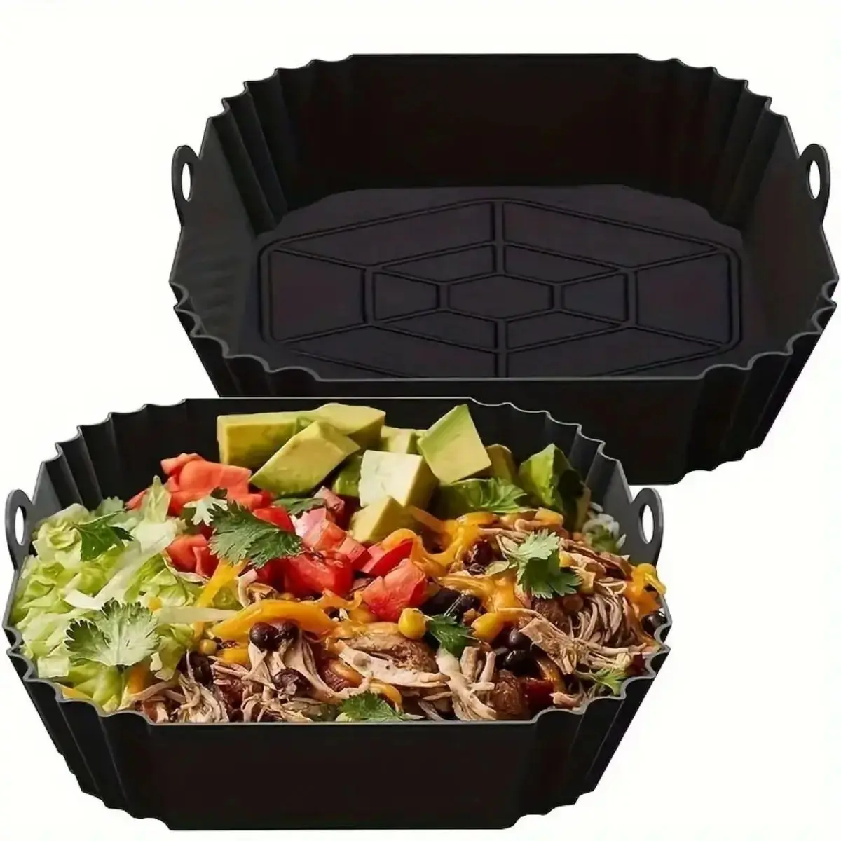 Yeniden kullanılabilir hava fr - Food Storage With Dividers incelemesi ve fiyatı