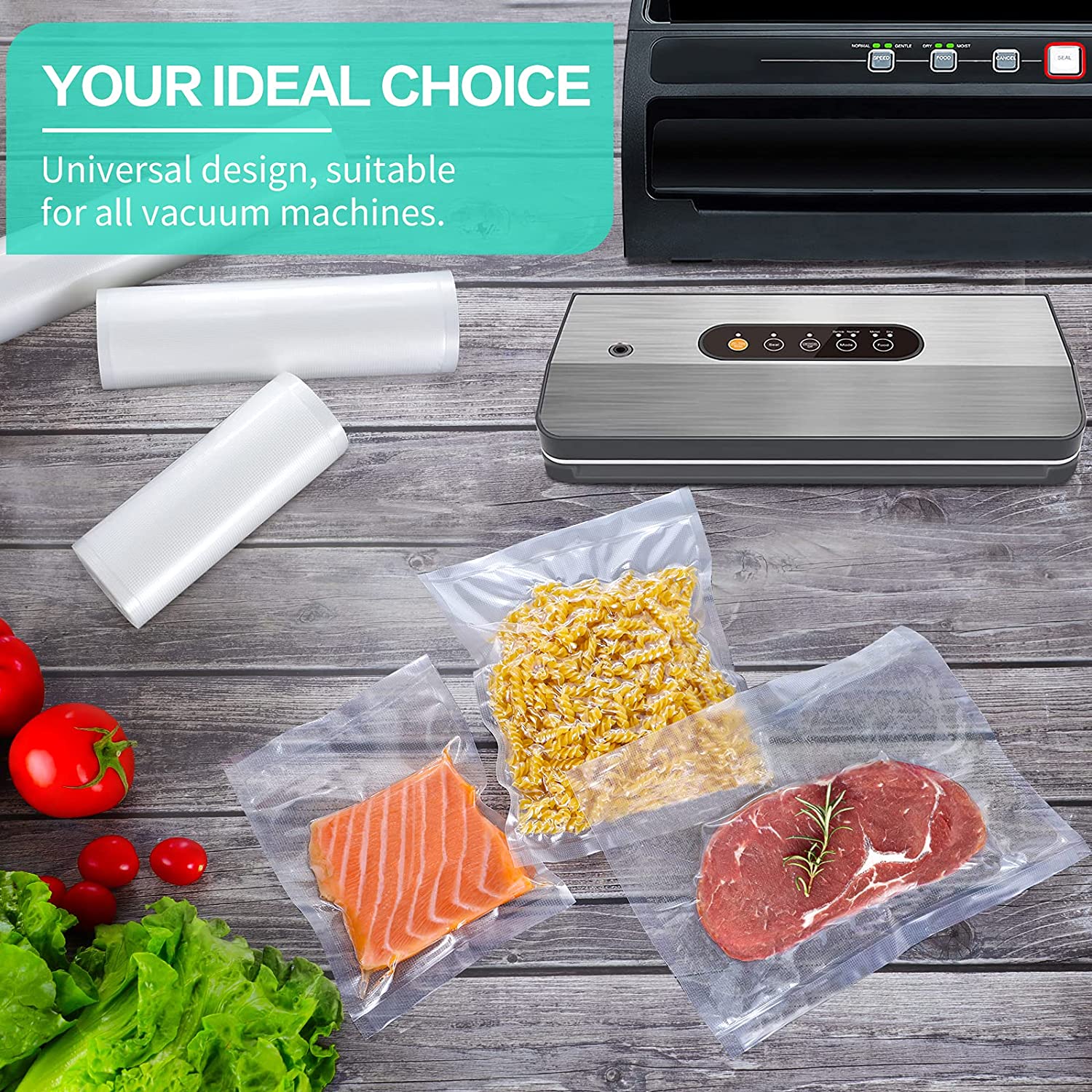 Vakumlu Gıda Vakumlama Makines - Food Storage Bag incelemesi ve fiyatı