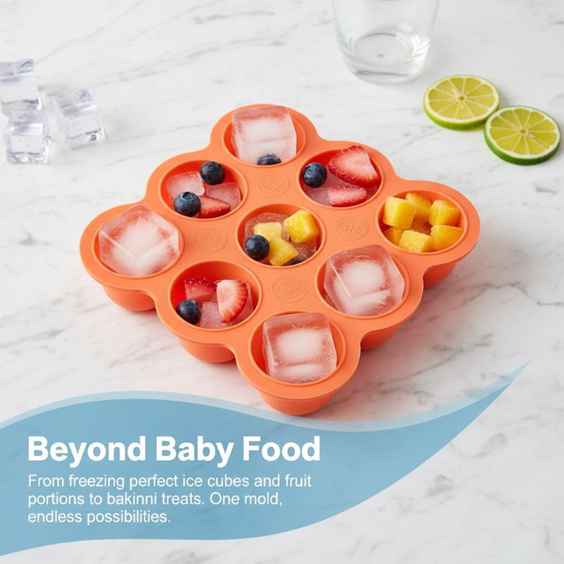 Bebek Maması Silikon Kap 9 Böl - Food Storage Oven Safe incelemesi ve fiyatı