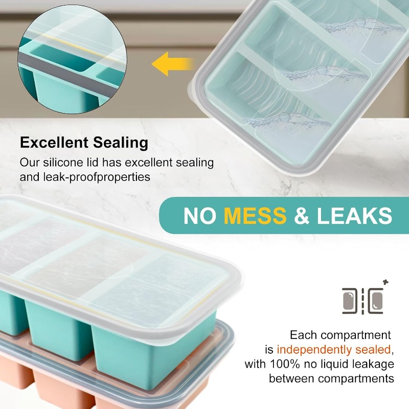 Kapaklı Silikon Dondurucu Kalı - Food Storage Meals incelemesi ve fiyatı