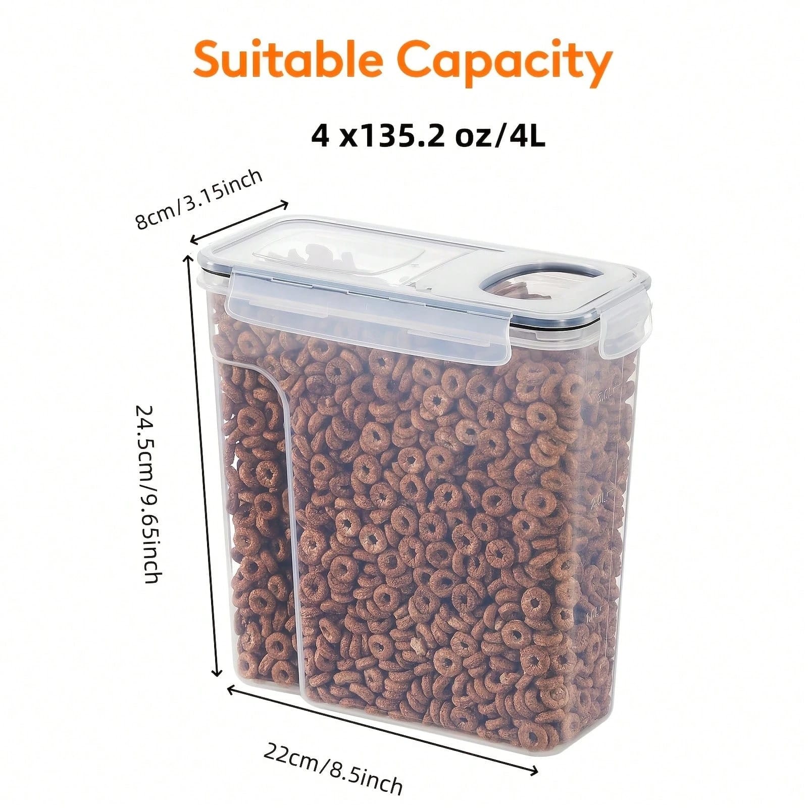 Hava Geçirmez Kapaklı Gıda Sak - Food Storage Labels incelemesi ve fiyatı