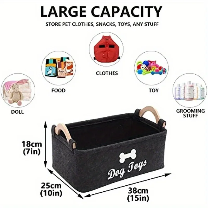 1 adet Keçe Pet Oyuncak Kutusu - Food Storage With Dividers incelemesi ve fiyatı